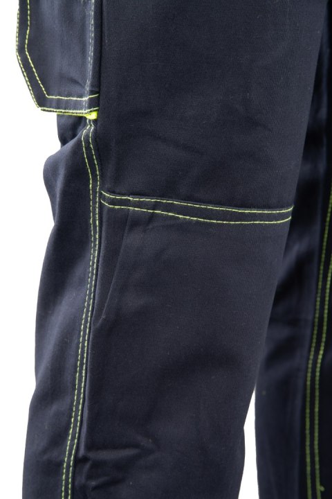 SPODNIE DO PASA GRANAT/ŻÓŁTY - Granat/Żółty 110
