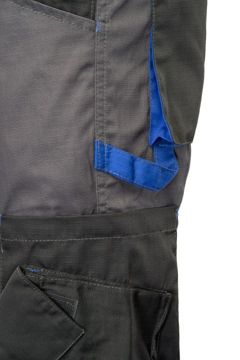 SPODNIE OGRODNICZKI TOPAZ STAL - Stalowy 58