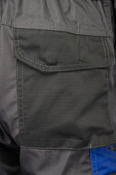 SPODNIE OGRODNICZKI TOPAZ STAL - Stalowy 58