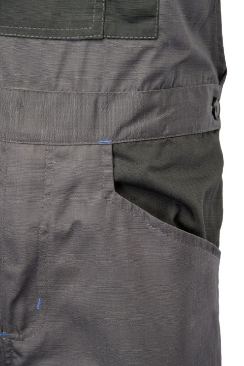 SPODNIE OGRODNICZKI TOPAZ STAL - Stalowy 60