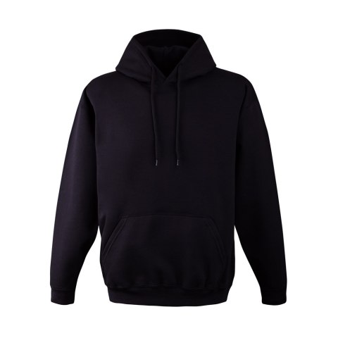 BLUZA Z KAPTUREM 280G CZARNA ROZM. XXL