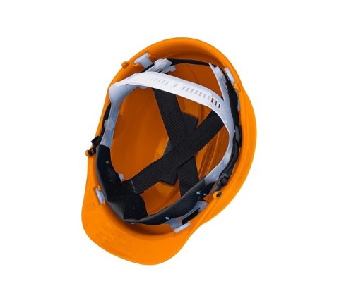 HEŁM PRZEMYSŁOWY BRATEK-3 Z PASKIEM POMARAŃCZOWY