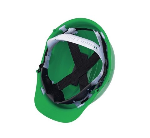 HEŁM PRZEMYSŁOWY BRATEK-3 Z PASKIEM ZIELONY