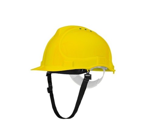 HEŁM PRZEMYSŁOWY BRATEK-3 Z PASKIEM ŻÓŁTY