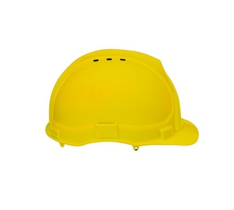 HEŁM PRZEMYSŁOWY BRATEK-3 Z PASKIEM ŻÓŁTY