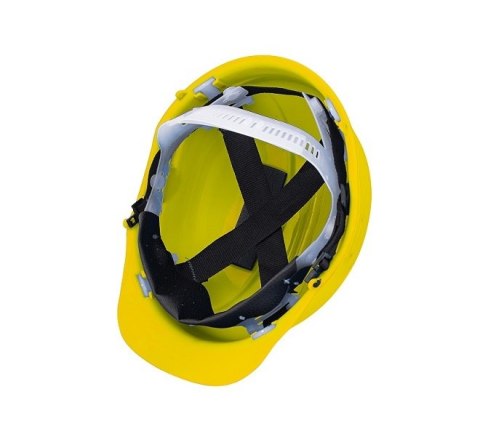 HEŁM PRZEMYSŁOWY BRATEK-3 Z PASKIEM ŻÓŁTY