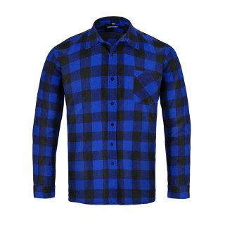 KOSZULA FLANELOWA FLANCO NIEBIESKA