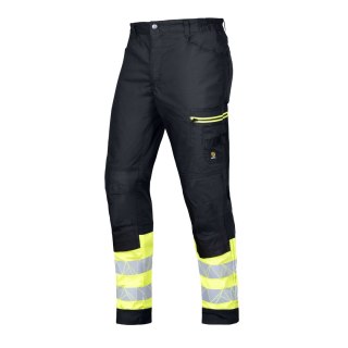SPODNIE DO PASA MEGAWORK RIP-STOP STRETCH BLACK ROZM. 48