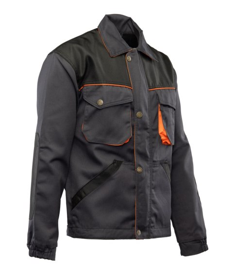 BLUZA - Grafit/Pomarańcz 46