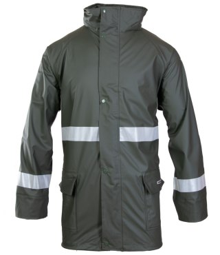 PU KURTKA - Zielony 3XL.