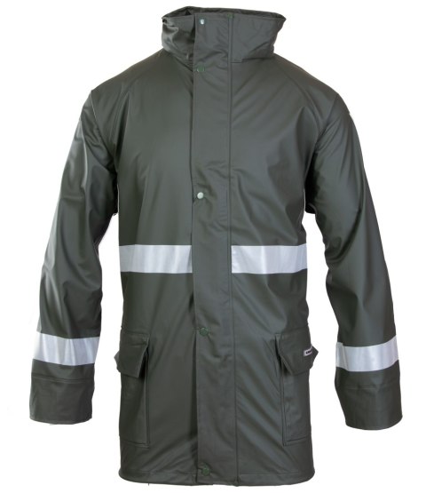 PU KURTKA - Zielony 3XL.