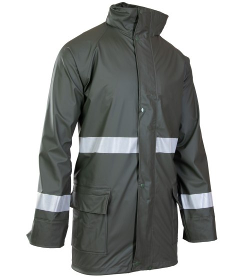 PU KURTKA - Zielony 3XL.