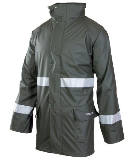 PU KURTKA - Zielony 3XL.