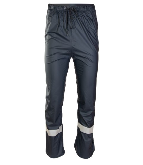 PU SPODNIE DO PASA - Granatowy 3XL.