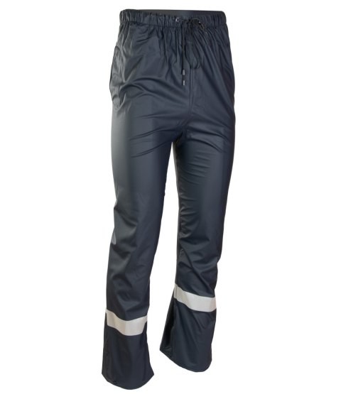 PU SPODNIE DO PASA - Granatowy 3XL.