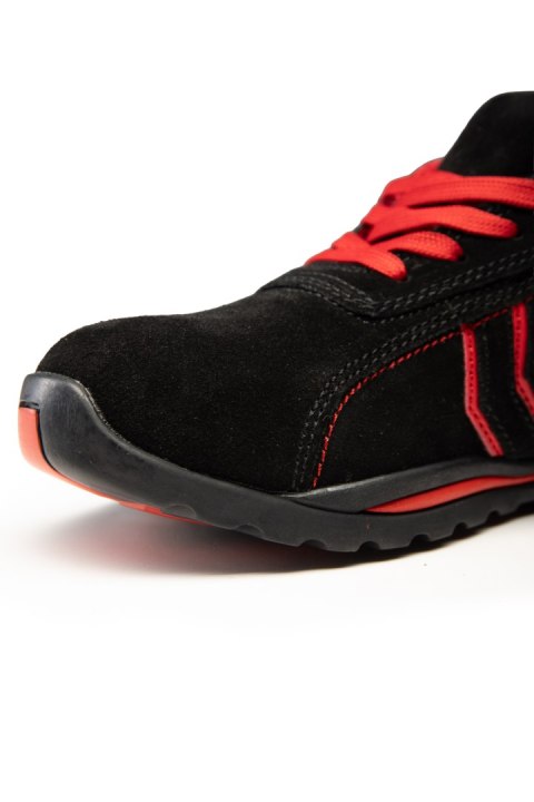 PÓŁBUT FUSION O1 SRC CZARNY/CZERWIEŃ - Czarny/Czerwony 41