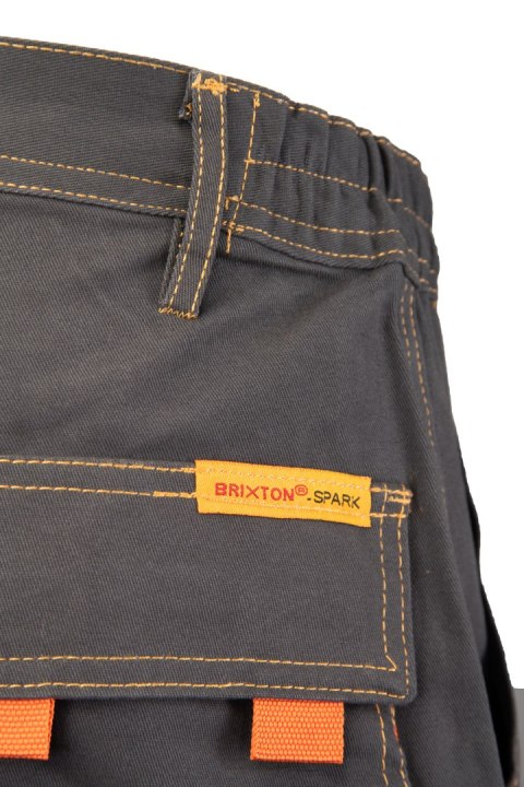 SPODNIE DO PASA CIEMNA STAL - C.Stal 110