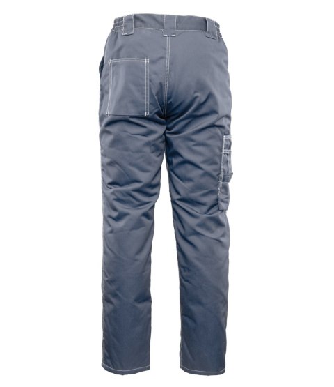 SPODNIE DO PASA OCIEPLANE - Stalowy L