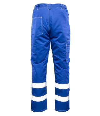 SPODNIE DO PASA Z PASAMI ODBLASK - Niebieski/odbask M