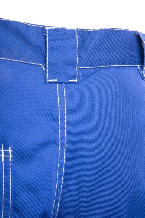 SPODNIE DO PASA Z PASAMI ODBLASK - Niebieski/odbask M