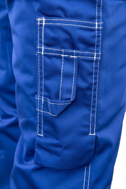 SPODNIE DO PASA Z PASAMI ODBLASK - Niebieski/odbask M