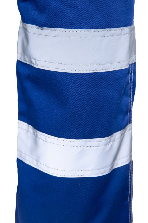 SPODNIE DO PASA Z PASAMI ODBLASK - Niebieski/odbask M