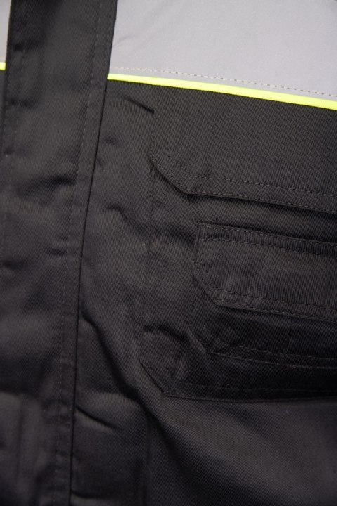 KAMIZELKA BRASS VISION PLUS - żółto-czarny S