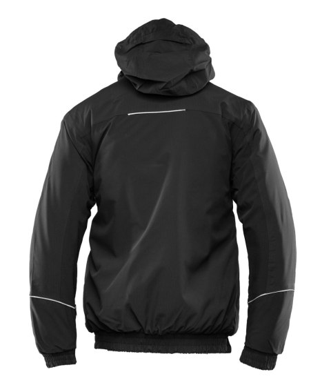 KURTKA SAFE CZARNA - Czarny/Żółty XL