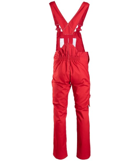 SPODNIE OGRODNICZKI CZERWONE - Czerwony/rubinowy 56