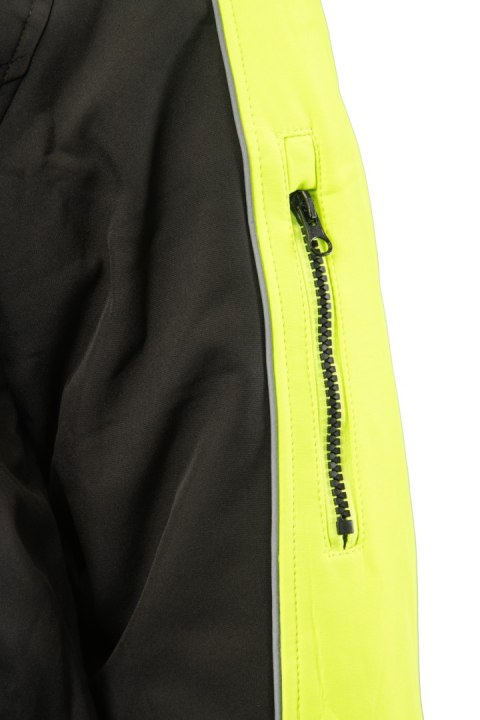 OCIEPLANY SOFTSHELL RIVAL POMARAŃCZOWY - CZARNO-POMARAŃCZOWY(cp) 3XL.