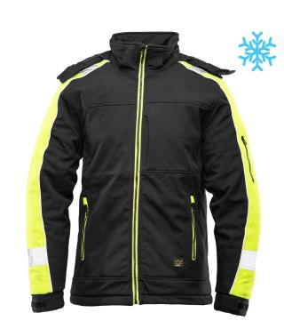 OCIEPLANY SOFTSHELL RIVAL ŻÓŁTY - Żółty (_y) 4XL.