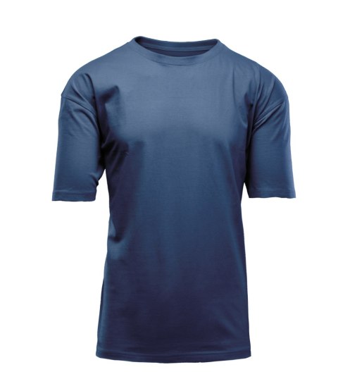 KOSZULKA BAWEŁNA GRANAT - Granatowy M