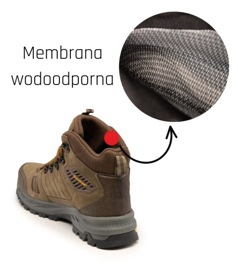 TRZEWIK BEARFIELD TRZEWIK X TRAIL O6 SR FO BRĄZ - Brązowy 45