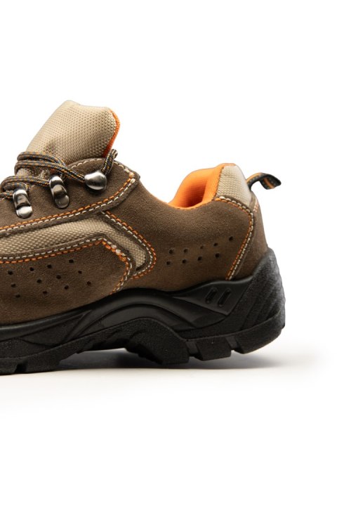 PÓŁBUT ZAMSZ BRĄZ. S1-P SRC - __ 38