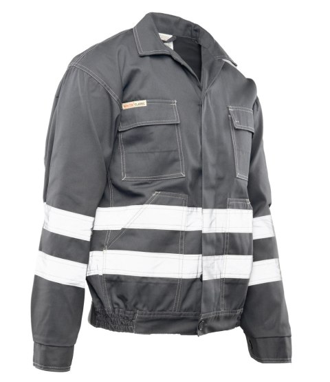 BLUZA / ODBLASK - Stalowy/odbask 17353 46