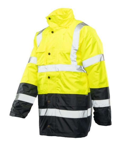 BENEFIT HI-VI KURTKA PARKA - KAT.II KLASA 3 - Żółty (_y) S