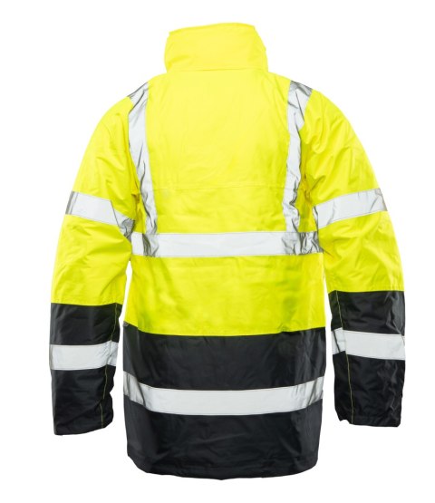 BENEFIT HI-VI KURTKA PARKA - KAT.II KLASA 3 - Żółty (_y) S