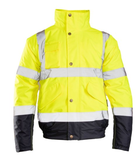 KURTKA HI-VI - KAT.II KLASA 3 - Żółty (_y) M