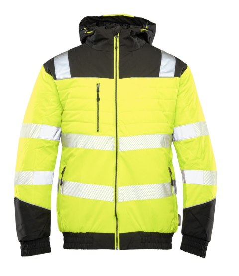 KURTKA SAFE ŻÓŁĆ BHVS01 - Żółty L