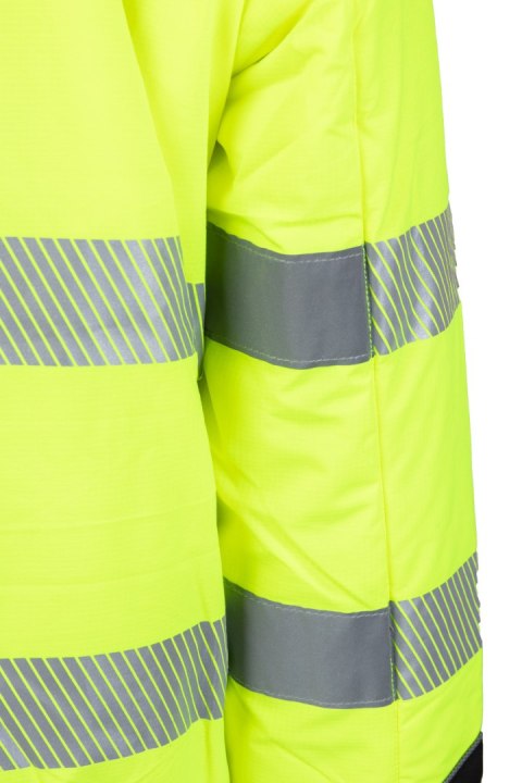 KURTKA SAFE ŻÓŁĆ BHVS01 - Żółty L