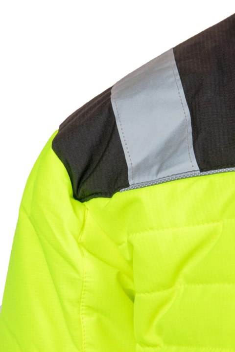 KURTKA SAFE ŻÓŁĆ BHVS01 - Żółty L