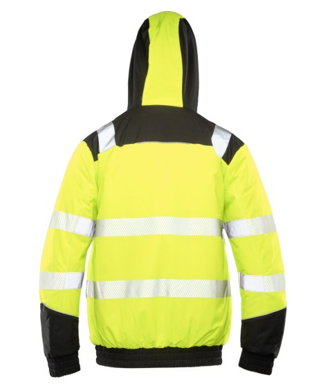 KURTKA SAFE ŻÓŁĆ BHVS01 - Żółty M