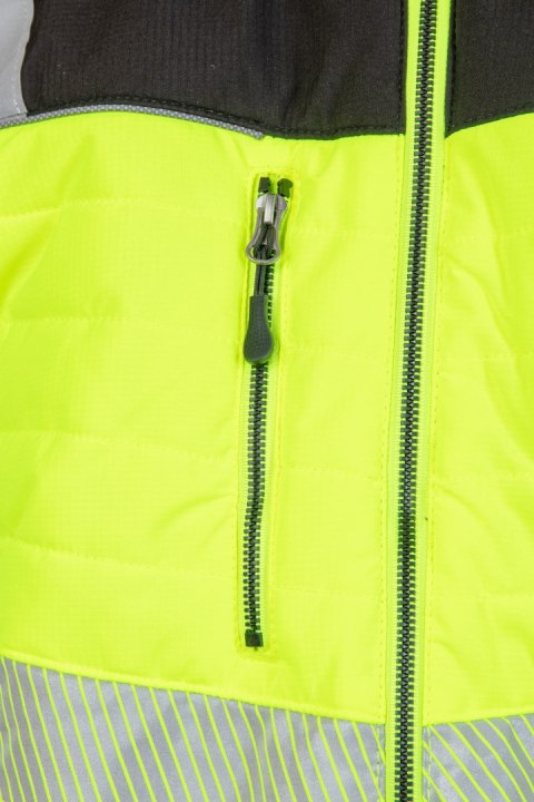 KURTKA SAFE ŻÓŁĆ BHVS01 - Żółty M