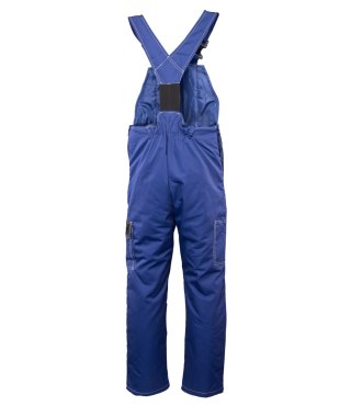 OGRODNICZKI OCIEPLANE WSTAWKA KOLOR - Niebiesko/Czarny 3XL.