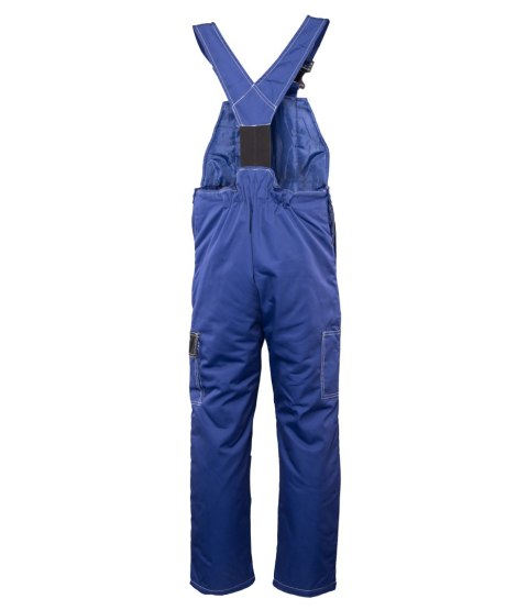 OGRODNICZKI OCIEPLANE WSTAWKA KOLOR - Niebiesko/Czarny M