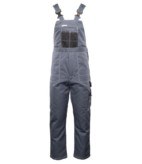 OGRODNICZKI OCIEPLANE WSTAWKA KOLOR - Stalowo - czarny 2XL.