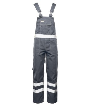 SPODNIE OGRODNICZKI / ODBLASK - Stalowy/odbask 17353 29