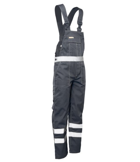 SPODNIE OGRODNICZKI / ODBLASK - Stalowy/odbask 17353 54