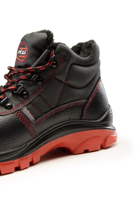 TRZEWIK OCIEPLANY CZERWONY S3 SRC - Ocieplany 45