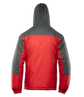 BENEFIT TORRO KURTKA STALOWY/CZERWONY - SC L